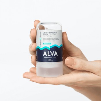 Segunda imagem do produto Alva Stick Kristall Sensitive - Desodorante 60g