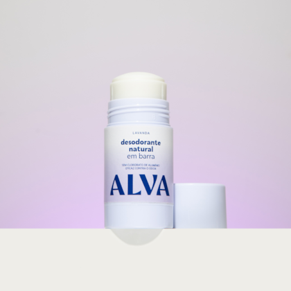 Segunda imagem do produto Alva twist - Desodorante em barra Lavanda Vegano 55g