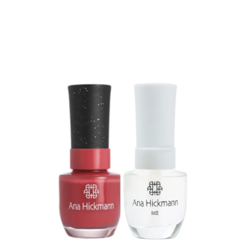 Ana Hickmann kit de Esmalte Cor Ana + Base