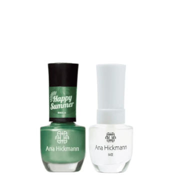 Ana Hickmann kit de Esmalte Cor Breeze + Base