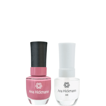 Segunda imagem do produto Ana Hickmann kit de Esmalte Cor Casaco de Tricô + Base