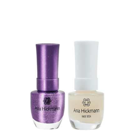 Ana Hickmann kit de Esmalte Cor Estourinho + Base Seda