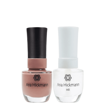 Ana Hickmann kit de Esmalte Cor Meu Nude + Base