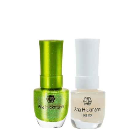 Ana Hickmann kit de Esmalte Cor Perequito Australiano + Base Seda