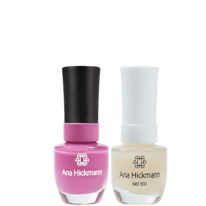 Ana Hickmann kit de Esmalte Cor Primavera + Base Seda