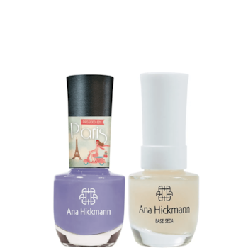 Ana Hickmann - kit de Esmalte Cor Provence + Base Seda