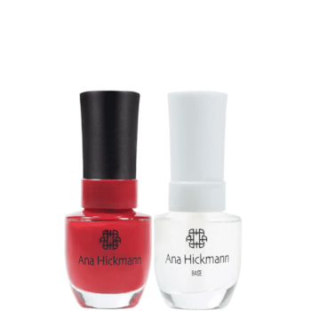 Ana Hickmann - kit de Esmalte Cor Vermelho Amor + Base