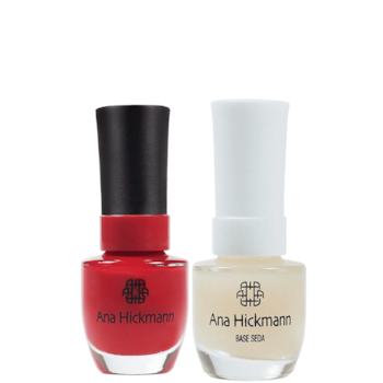 Ana Hickmann kit de Esmalte Cor Vim Pra Causar + Base Seda
