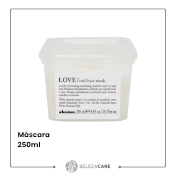 Segunda imagem do produto Davines Love Curl Hair Mask - Máscara 250ml