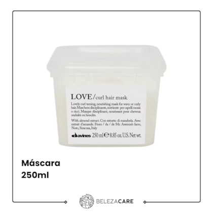Segunda imagem do produto Davines Love Curl Hair Mask - Máscara 250ml