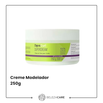 Segunda imagem do produto Deva Curl - Creme de Coco para Cachos Creme Modelador 250g