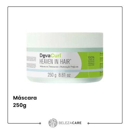 Segunda imagem do produto Deva Curl - Heaven in Hair Máscara Hidratante 250g