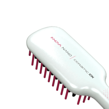 Segunda imagem do produto GA.MA - Prancha Escova Alisadora Innova Mini Nano - Bivolt