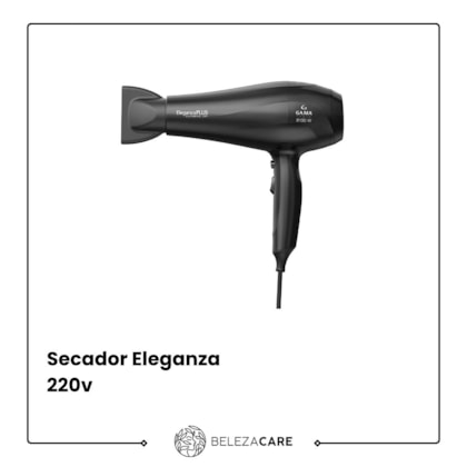 Segunda imagem do produto GA.MA - Secador Eleganza Plus Ceramic Ion 2100w - 220v