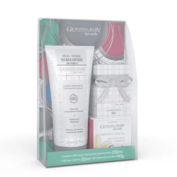 Segunda imagem do produto Giovanna Baby Kit Blanc Vanilla - Colônia, Hidratante e Sabonete Vegetal