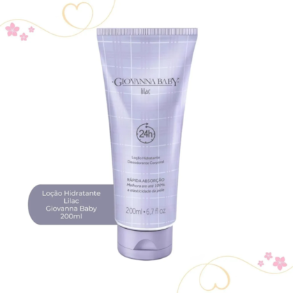 Segunda imagem do produto Giovanna Baby Loção Hidratante Lilac 200ml