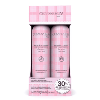 Giovanna Baby Pack Desodorante Aerosol Classic
