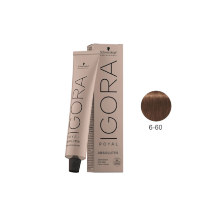Segunda imagem do produto Igora Royal - Absolutes - Todas as Cores 60g - 6-60 - Louro Escuro Marrom Natural