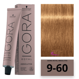 Segunda imagem do produto Igora Royal - Absolutes - Todas as Cores 60g - 9-60 - Rubio Muy Claro Chocolate Natural