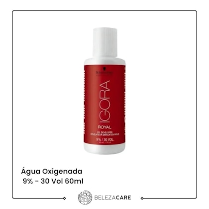 Segunda imagem do produto Igora Royal - Água Oxigenada  - 9% 30 Volumes 60ml