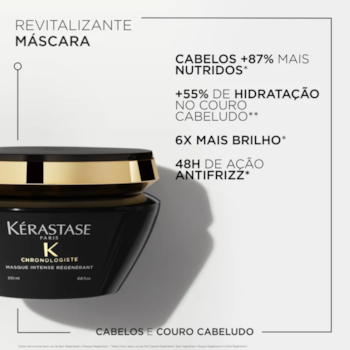Segunda imagem do produto Kérastase Chronologiste Kit - Shampoo 250ml  + Máscara 200g