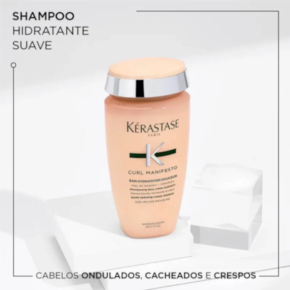 Segunda imagem do produto Kérastase - Curl Manifesto Bain Hydratation - Shampoo 250ml
