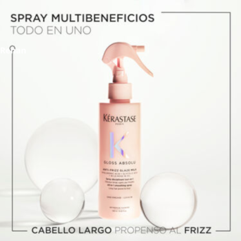 Segunda imagem do produto Kérastase - Gloss Absolu Anti-Frizz Glaze Milk - 190ml