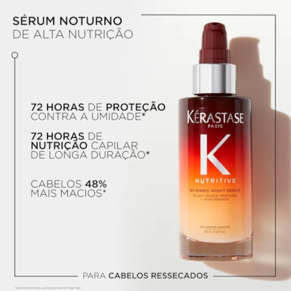 Segunda imagem do produto Kérastase Nutritive 8h Magic Night - Sérum Noturno 90ml