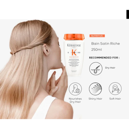 Segunda imagem do produto Kérastase - Nutritive Bain Satin Riche - Shampoo 250ml