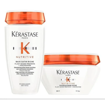 Kérastase Nutritive Kit Shampoo 250ml + Máscara 200g Riche
