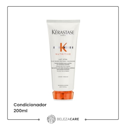 Segunda imagem do produto Kérastase - Nutritive Lait Vital - Condicionador 200ml
