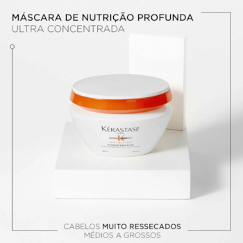 Segunda imagem do produto Kérastase Nutritive Masquintense Riche - Máscara 200ml