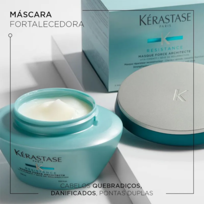 Segunda imagem do produto Kérastase Résistance Force Architecte - Máscara de Reconstrução 200ml