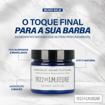 Segunda imagem do produto Keune - 1922 by J. M. Balm para Barba 100ml