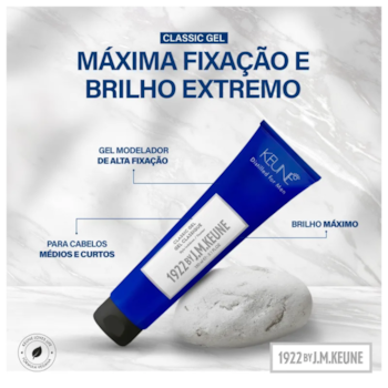 Segunda imagem do produto Keune - 1922 By J. M. Classic - Gel Fixador 150ml