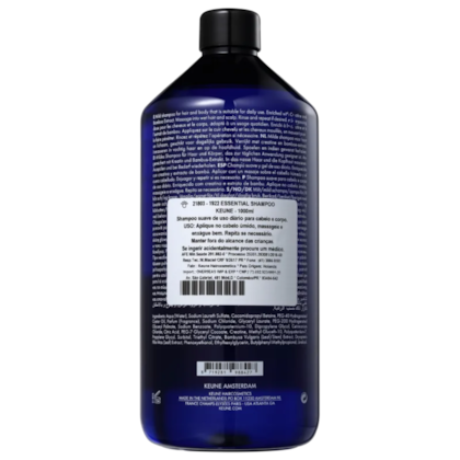 Segunda imagem do produto Keune 1922 by J. M. Keune Essential - Shampoo 1000ml