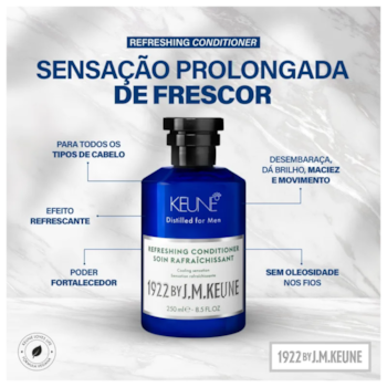 Segunda imagem do produto Keune - 1922 by J. M. Refreshing- Condicionador 250ml