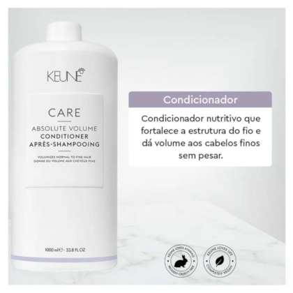 Segunda imagem do produto Keune - Care Absolute Volume Condicionador 1l