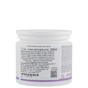Segunda imagem do produto Keune Care Blonde Savior Máscara 200ml