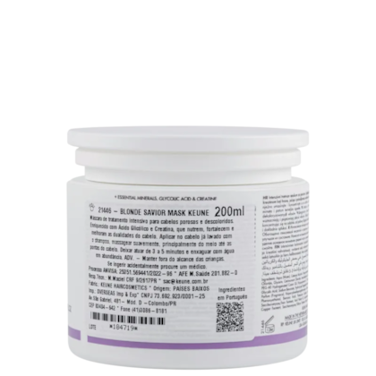 Segunda imagem do produto Keune - Care Blonde Savior Máscara 200ml