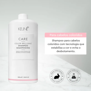 Segunda imagem do produto Keune Care Color Brillianz - Shampoo 1000ml