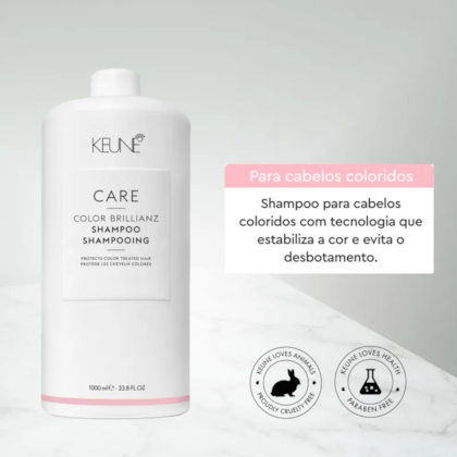 Segunda imagem do produto Keune Care Color Brillianz - Shampoo 1000ml