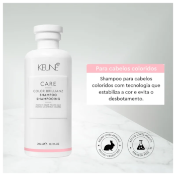 Segunda imagem do produto Keune - Care Color Brillianz - Shampoo 300ml