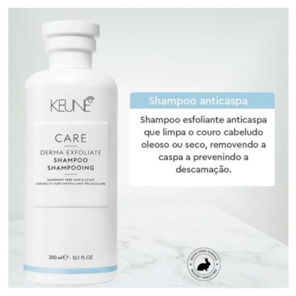 Segunda imagem do produto Keune - Care Derma Exfoliate - Shampoo 300ml