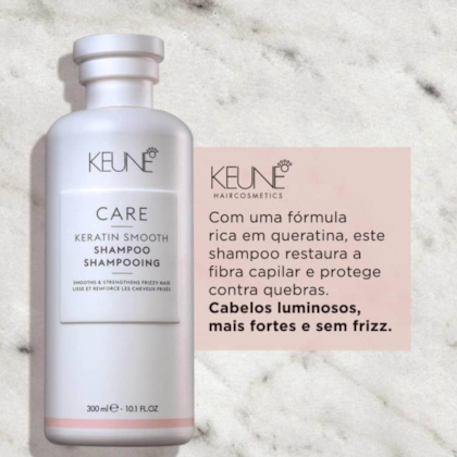 Segunda imagem do produto Keune - Care Keratin Smooth - Shampoo 300ml