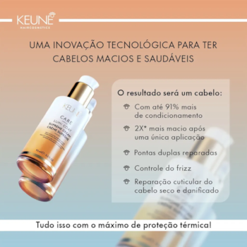 Segunda imagem do produto Keune - Care Lumi Coat - Protetor térmico 95 ml
