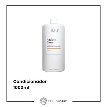 Segunda imagem do produto Keune - Care Radiant Gloss - Condicionador-Hair Gloss 1000ml