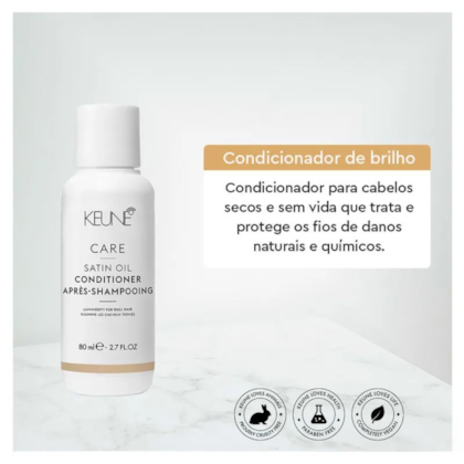 Segunda imagem do produto Keune - Care Satin Oil Satin Oil - Condicionador 250ml