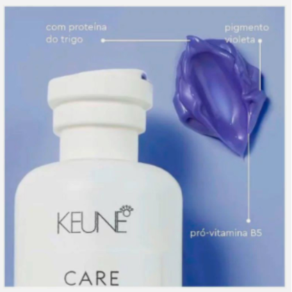 Segunda imagem do produto Keune Care Silver Savior - Condicionador Desamarelador 80ml