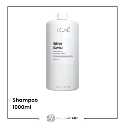 Segunda imagem do produto Keune - Care Silver Savior - Shampoo Desamarelador 1000ml